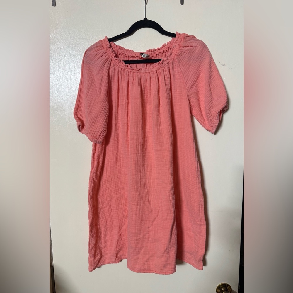 Wonderly Peach Textured Top